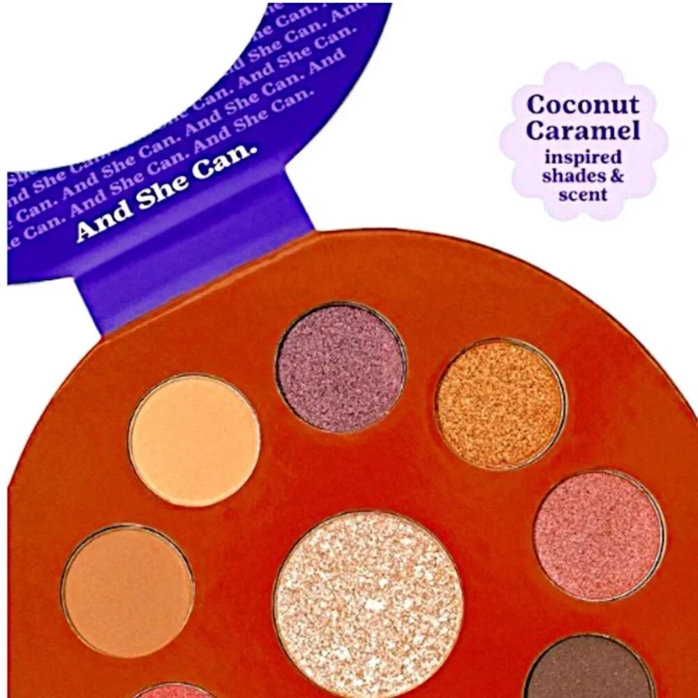 ☀️ Hard Candy Girl Scouts Coconut Caramel Cookie Crush Eyeshadow Palette